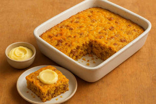 Buffalo Sausage Cornbread Bake Recipe