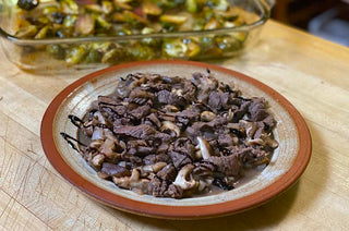 Bison Top Sirloin Steak Plated