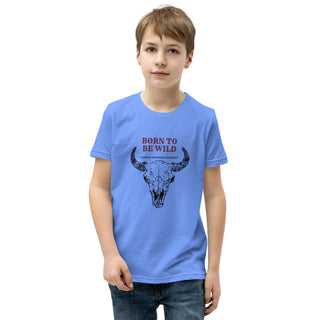 Youth Short Sleeve T-Shirt Born To Be Wild