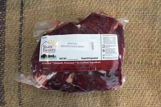 Packaged Buffalo Roast from Yankee Farmer's Market.