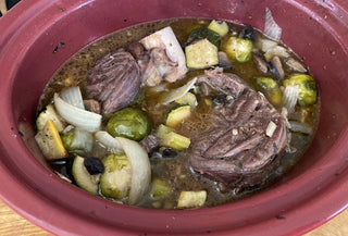 Buffalo Osso Bucco from Yankee Farmer's Market.