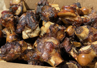 Smoked Buffalo Bones from Yankee Farmer's Market.