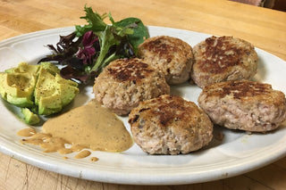 Ground Turkey burgers.