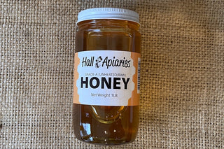 Hall Apiaries Honey from Yankee Farmer's Market.