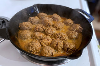Ground Bison Meatballs
