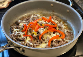 Buffalo Shaved Steak Skillet