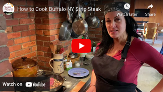 How to Cook a Buffalo New York Strip Steak