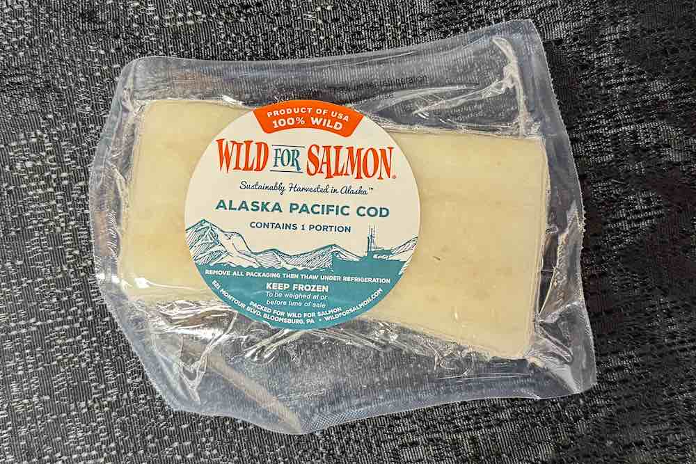 Cod Long Form Alaskan Pacific Cod Loin Portion – Yankee Farmer's Market