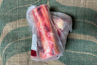 Raw Buffalo and Beef Leg Bones
