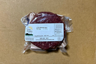 Grass-Fed Beef Burgers