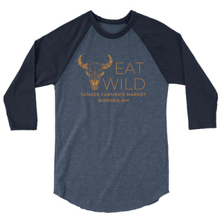Eat Wild Baseball T-Shirt