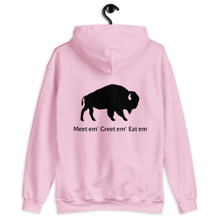 YFM / meet em, greet em, eat em Unisex Hoodie