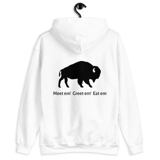 YFM / meet em, greet em, eat em Unisex Hoodie