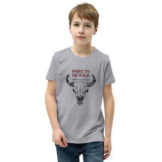 Youth Short Sleeve T-Shirt Born To Be Wild