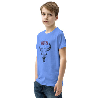 Youth Short Sleeve T-Shirt Born To Be Wild