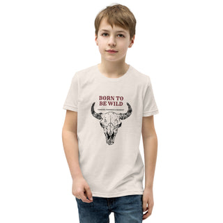 Youth Short Sleeve T-Shirt Born To Be Wild