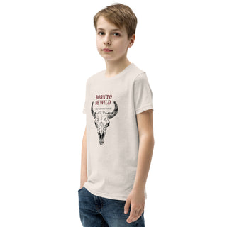 Youth Short Sleeve T-Shirt Born To Be Wild