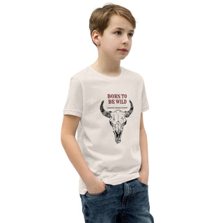 Youth Short Sleeve T-Shirt Born To Be Wild