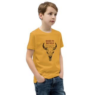 Youth Short Sleeve T-Shirt Born To Be Wild