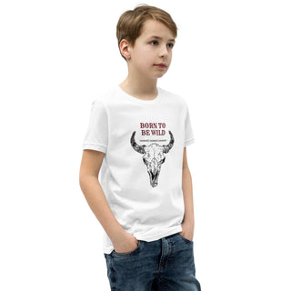 Youth Short Sleeve T-Shirt Born To Be Wild