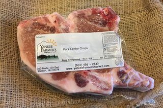 Pastured Pork Chop Bone-In from Yankee Farmer's Market.