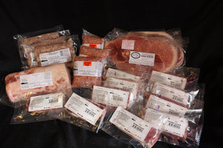 1/2 Pig Meat Package from Yankee Farmer's Market.