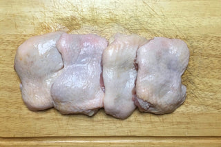 Naturally raised Chicken Thighs - Boneless from Yankee Farmer's Market.