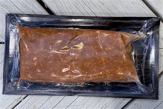 Package of Grass-Fed Pulled BBQ Beef from Yankee Farmer's Market.
